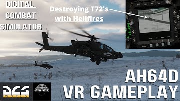 DIGITAL COMBAT SIMULATOR (DCS) AH64D (Apache) Gameplay | VR | Hunting Russians with Hellfires