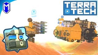 TerraTech - Working With Turrets, Cheap Simple Turret Design - Let's Play/Gameplay 2020
