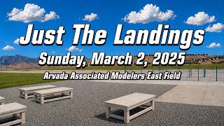 Just The Landings...  Sunday, March 2, 2025
