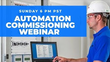 Automation (PLC, DCS ,SCADA) Commissioning Training Webinar with Certificate