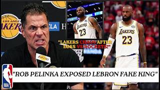 “ROB PELINKA SHOCKS NBA — LeBron James ‘SUSPENDED’ After Rockets Loss? 😳”