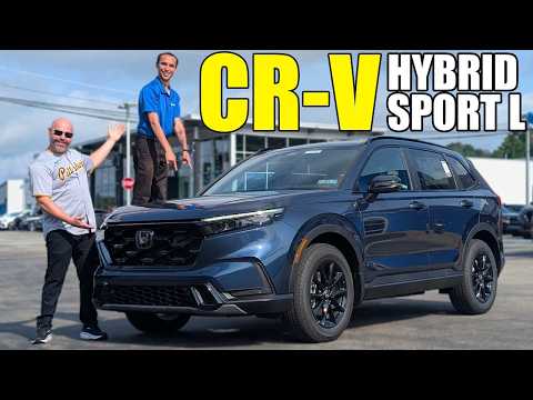 🚗 Exploring the 2026 Honda CR-V Hybrid Sport-L: Interior, Tech, and Driving Test!