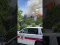 Large fire in Uptown Charlotte