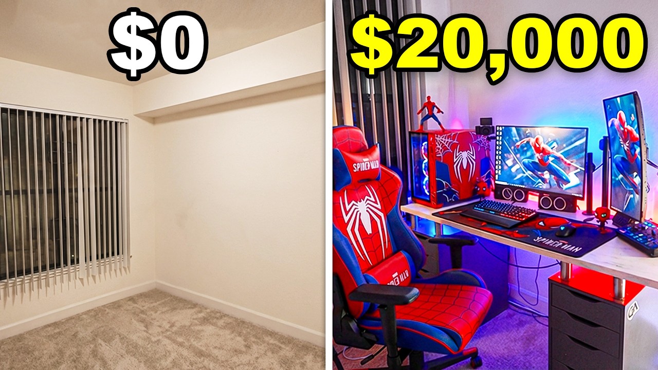 I Built My Best Friend a $20,000 Gaming Room