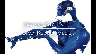 COVERED IN BLUE PAINT! Behind the scenes - Starman Part 1