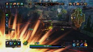 SMITE- Nu Wa Triple Kill in Conquest