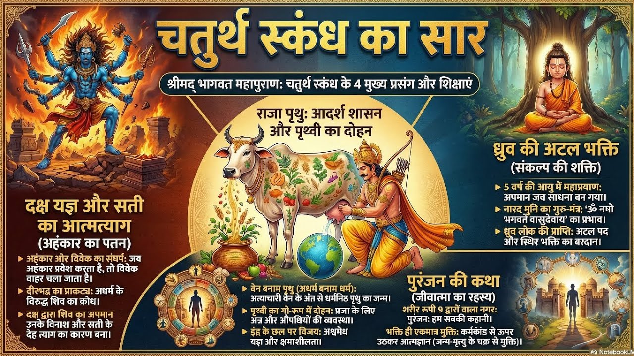 श्रीमद्भागवत महापुराण: चतुर्थ स्कंध, दक्ष प्रजापति के अहंकार, सती आत्मदाह, शिवजी द्वारा अधर्म विनाश