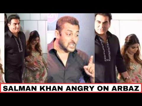 Salman Khan Angry Reaction On Arbaaz Khan And Shura Khan Pregnancy - YouTube