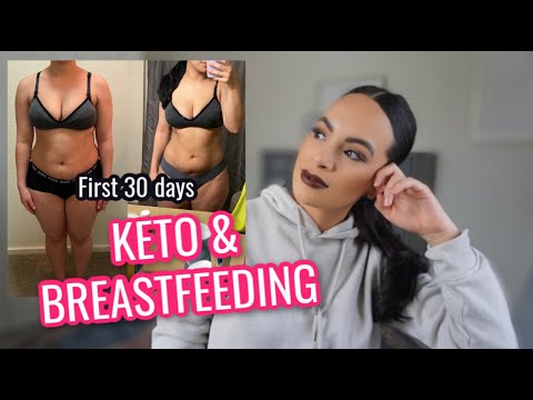 30 Days of KETO | KETO & BREASTFEEDING | -10 Pounds | Postpartum Weight Loss Journey