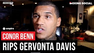 Conor Benn BLASTS Gervonta Davis, Predicts Devin Haney vs. Ryan Garcia, Talks Test Appeal Verdict