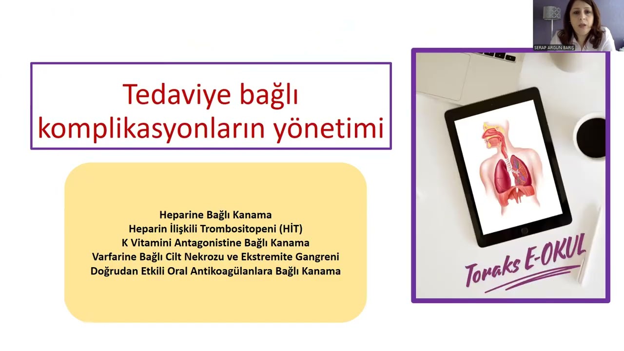 Pulmoner tromboemboli tedavisi 2   Dr  Serap Argun Barış (Sağlık Profesyonelleri içindir)