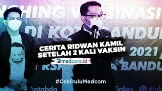 Ridwan Kamil Minta Masyarakat Tak Takut Divaksin