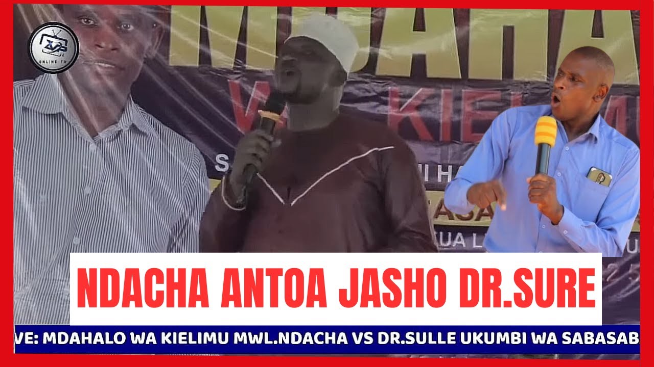 PST.NDACHA AMTOA JASHO DR.SULLE  MDAHALO WA KIELIMU KATI YA WAISLAMU NA WAKRISTO