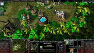 Warcraft III Why Blizzard gave up Naga as the 5th Race? 1 Naga vs 3 NE insane (娜迦 vs 3个疯狂暗夜)