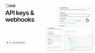 Set Up API Keys & Test Your Webhooks — Didit Integration Step by Step