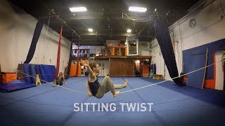 Slackline Tricks #5 - Sitting Twist Wealth