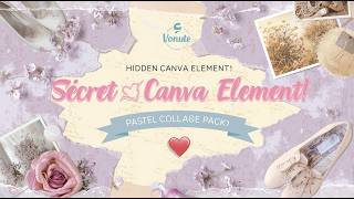 تم الكشف عن كود Canva المخفي - افتح حزمة Pastel Vintage Collage للحصول على تصميمات جمالية! screenshot 4