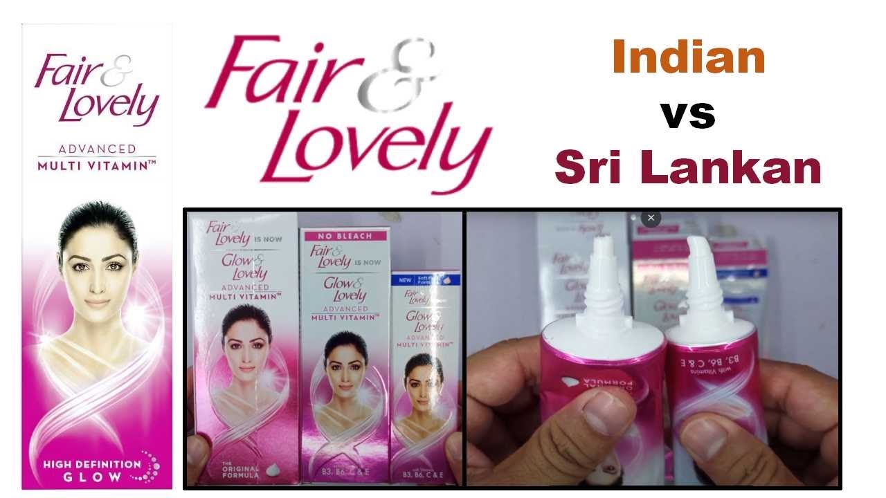 Fair & Lovely // Indian vs Sri Lankan // which is the best Cream  ????