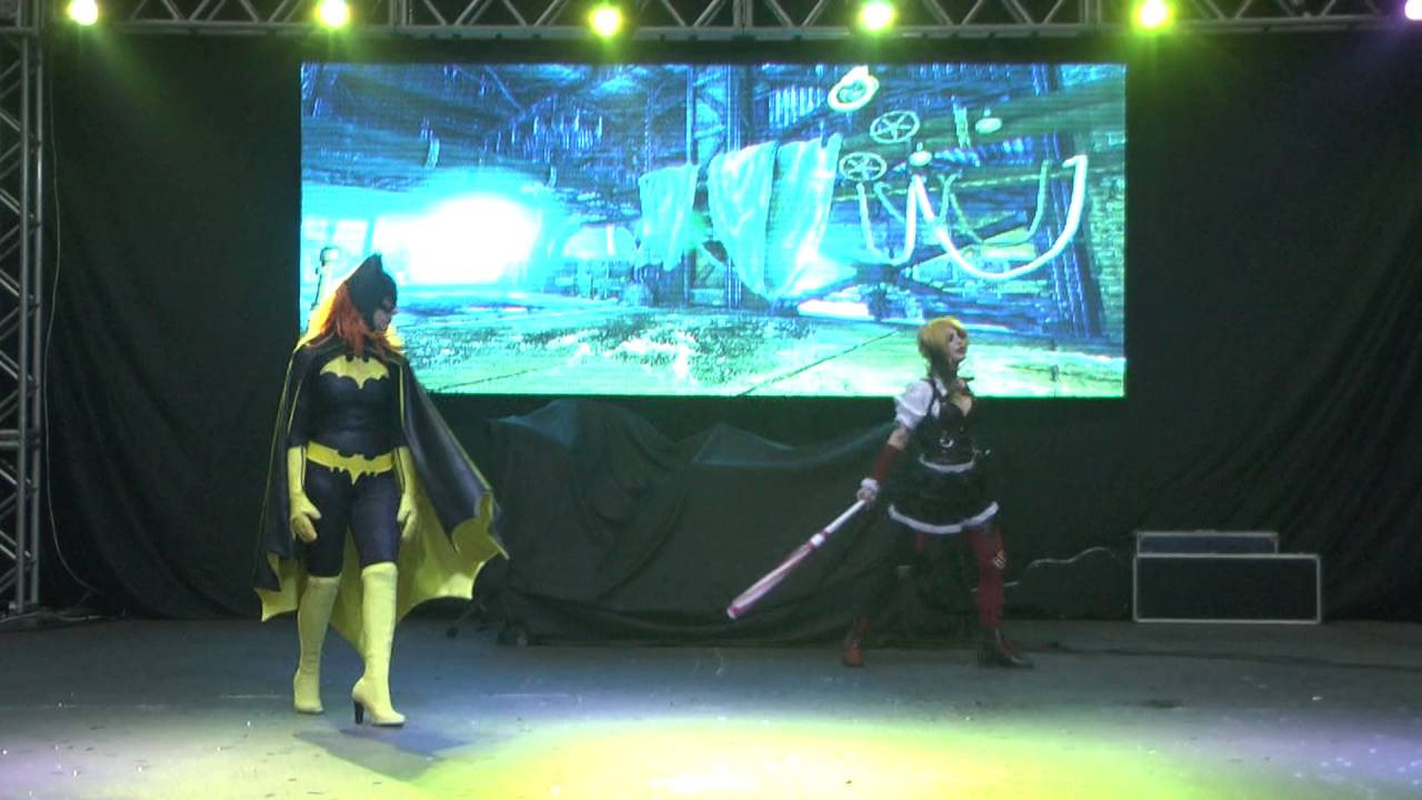 AniVenture 2016 - Conc. Cosplay - Sabado: Batgirl e Harley Quinn
