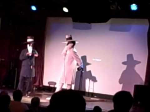 Slovin and Allen as Spy vs. Spy