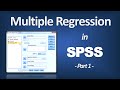 Multiple Regression in SPSS - R Square; P-Value; ANOVA F; Beta (Part 1 of 3)