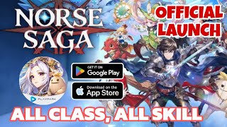 Norse Saga & ALL CLASS, ALL SKILL || Gameplay Android IOS - Official Launch. screenshot 4