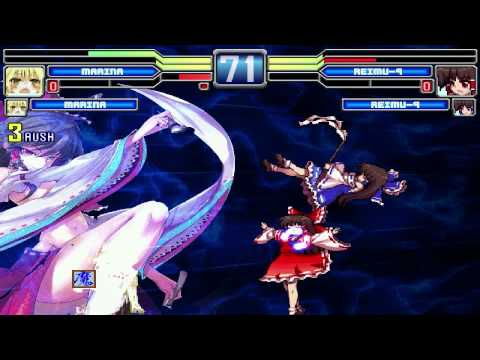 mugen 本気を出すと強いUDK姉貴.avi