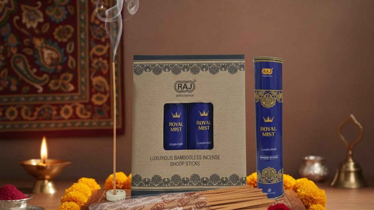 New Fragrance! Unboxing Royal Mist Luxury Dhoop Sticks A Deep Dive into its Fragrance & Clean Burn