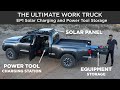 The Ultimate Work Truck | EP1 Solar Charging and Power Tool Storage