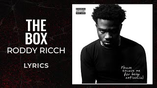 Roddy Ricch - The Box (LYRICS) - 