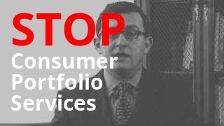 Consumer Portfolio Services Calling? | Debt Abuse   Harassment Lawyer