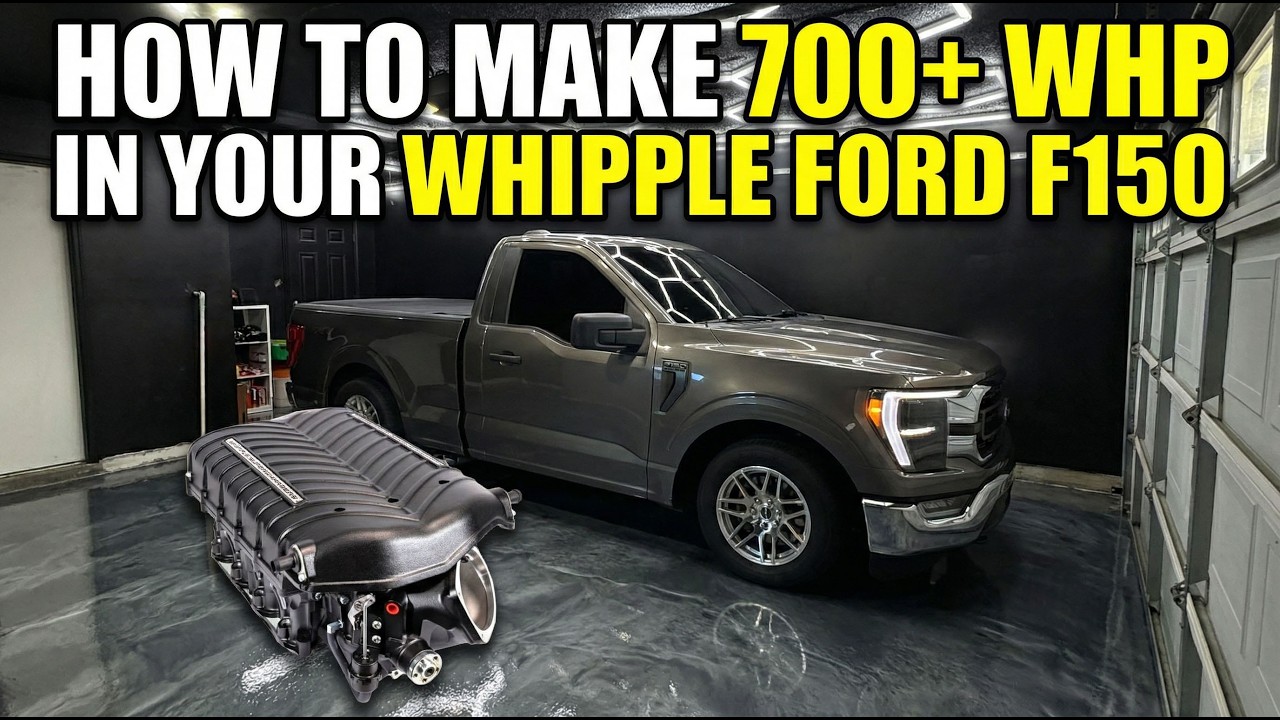 Как увеличить мощность вашего Ford F150 с помощью двигателя Whipple до 700+ л.с.
