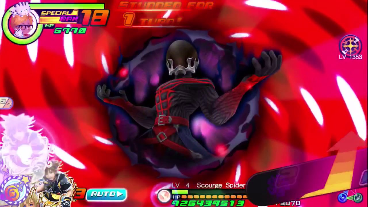 Weekly Raid Boss KHUX Scourge Spider Heartless