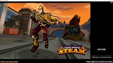 Citra 3DS Emulator - Code Name S.T.E.A.M. ingame 1080p + audio