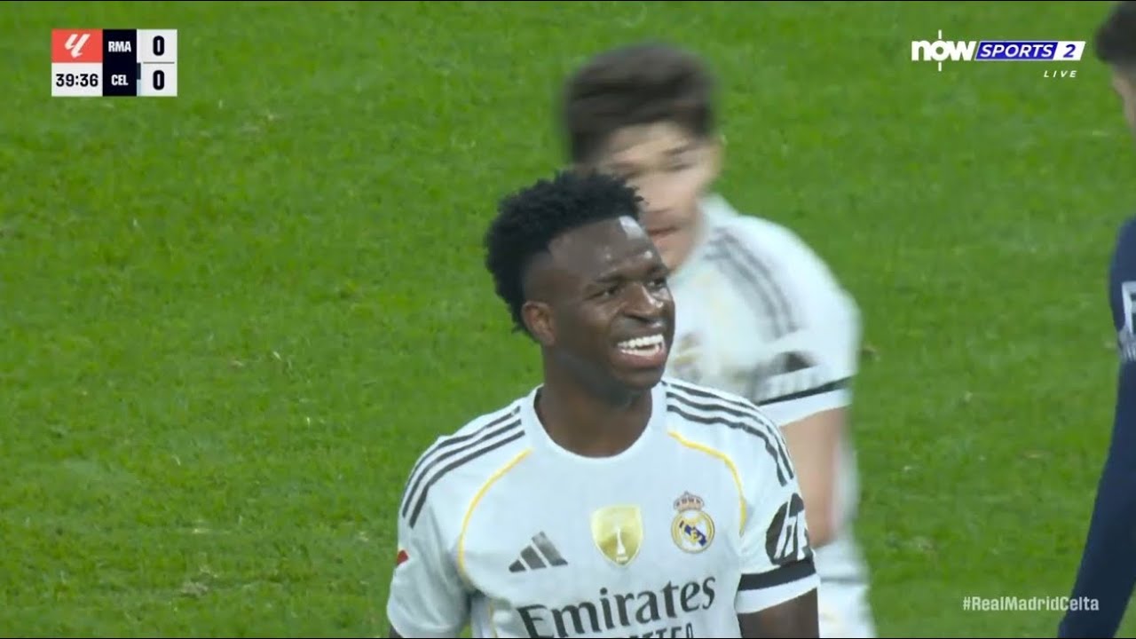 Vinicius jr vs celta Vigo (12/07/2025/26) English commentary 