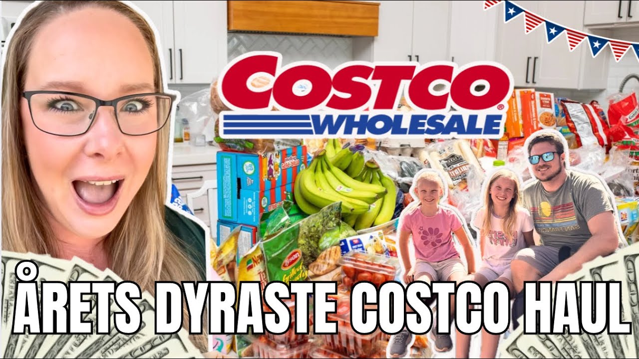 STORHANDLAR PÅ COSTCO & förbereder inför STORM 🇺🇸🇸🇪
