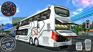 Bus Simulator Indonesia (Maleo) - BUSSID Coach Bus Driving: Jambi to Padang - Android GamePlay screenshot 5