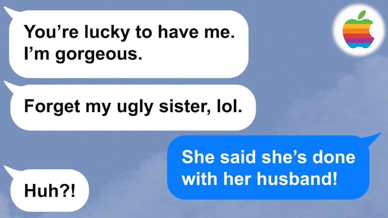 【Apple】My so called “beautiful” wife is having an affair with someone I never would have imagine