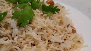 Easy Aromatic In Rice Nasi Jintan Putih Jeera Rice