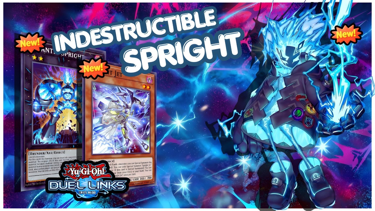 SPRIGHT DECK DUEL LINKS | INDESTRUCTIBLE SPRIGHT RANKED GAMEPLAY & COMBOS