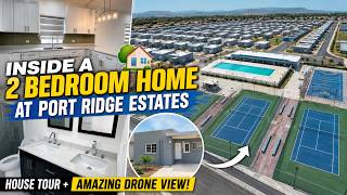 Inside a 2 Bedroom Home at Port Ridge Estates | House Tour + AMAZING Drone View!
