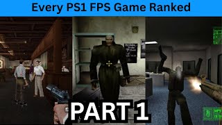 Every PS1 FPS Game Ranked From Worst to Best - Part 1 (40 to 21) screenshot 2