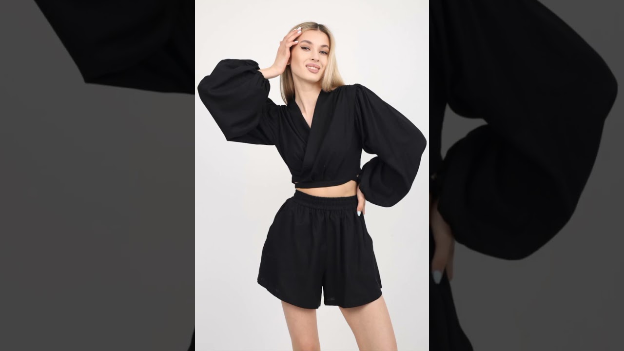 summer set of clothes for girls video short 