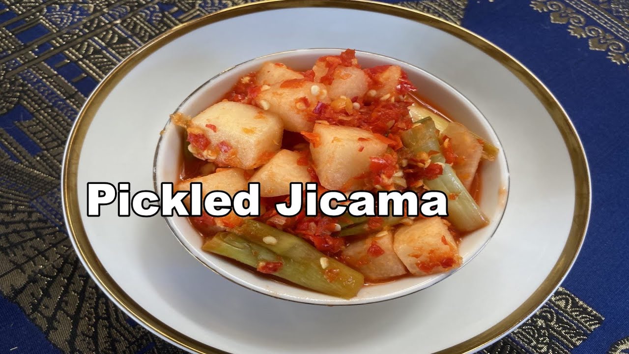 Khmer Food Jicama Pickle ជ្រក់ប៉ិគួក ម្ហូបខ្មែរ YouTube