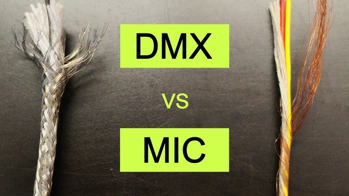 DMX Cable VS Microphone Cable | What's the difference? - YouTube