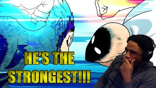 SAITAMA vs COSMIC GAROU | Full Fight Animated HD | One Punch Man FAN Animation | ZAI REACTION