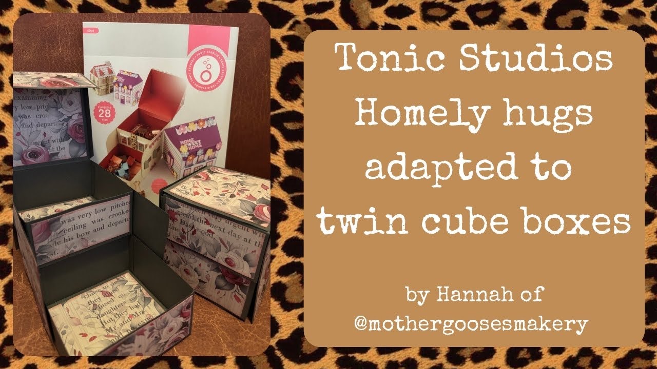 Adapting Tonic Homely Hugs to be twin cube magneted boxes