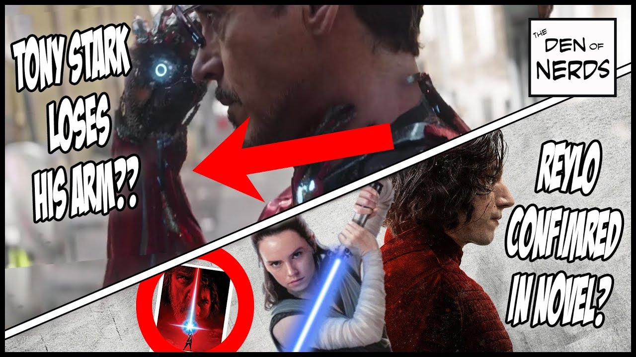Tony Stark Losing Arm In Infinity War Reylo Confirmed In The