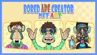 Bored Ape Creator - NFT Art (Create Avatar in 3 Minutes) E.01 screenshot 1
