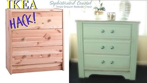 Thumbnail of DIY IKEA RAST HACK | Coastal Nightstand